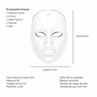 Mascaras De Terapia Led