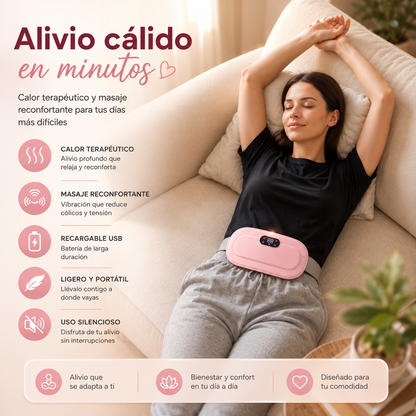 Calmias | Cinturón Térmico Masajeador